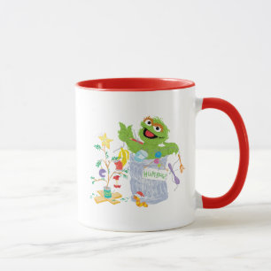 Caneca Sesame Street   Oscar - Árvore de Natal