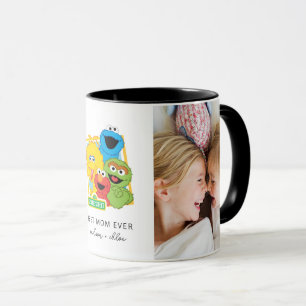 Caneca Sesame Street Pals  Melhor Mãe - Foto