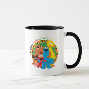 Caneca Sesame Street Risos, Amor e Unidade