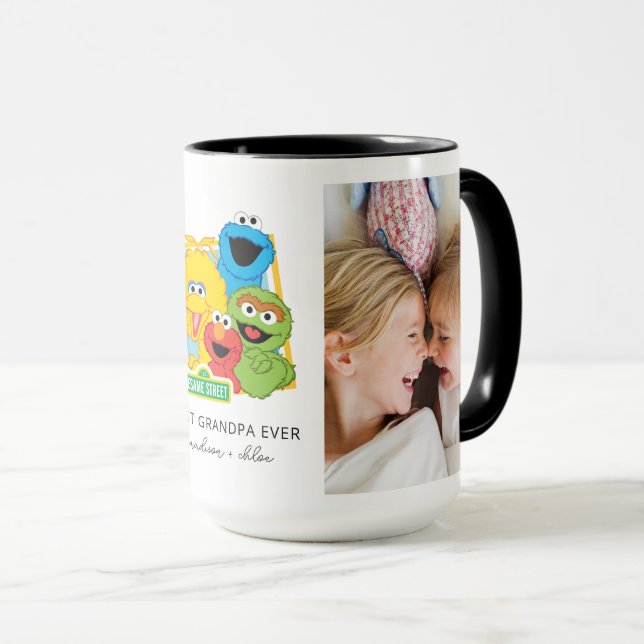 Caneca Sésamo Street Pals | Avô - Foto (Frente Esquerda)