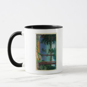 Caneca Seta de ViewLake da seta do lago, CA