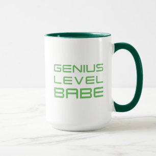 Caneca Seta   Gênio Nível Babe