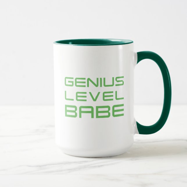 Caneca Seta | Gênio Nível Babe (Direita)
