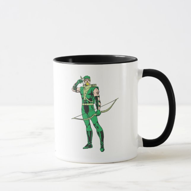 Caneca Seta Verde com Destino (Direita)