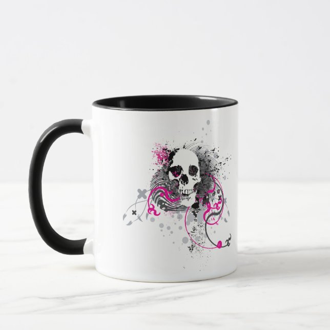 Caneca setas torcidas do hetero. (Esquerda)