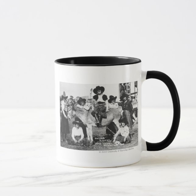 Caneca Sete vaqueiras do rodeio que levantam na (Direita)