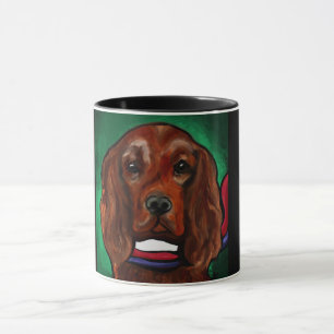Caneca Setter Irlandês Vermelho