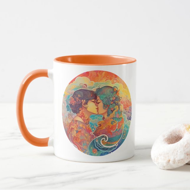 Caneca Seu Amor, Seu Caminho (Com Donut)