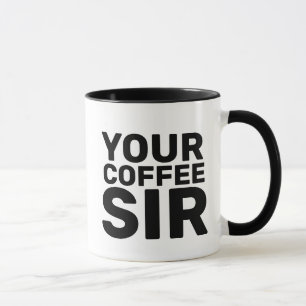 CANECA SEU CAFÉ SENHOR MÚGS PARA MARIDO OU NAMORADO