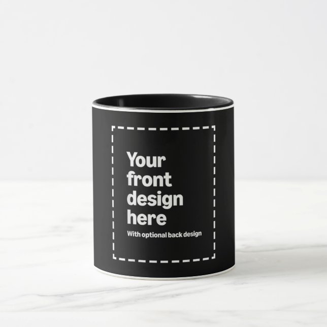 Caneca Seu Design Aqui (Centro)