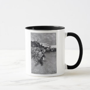 Caneca Seu exército quebrou acima weeping e sobbing