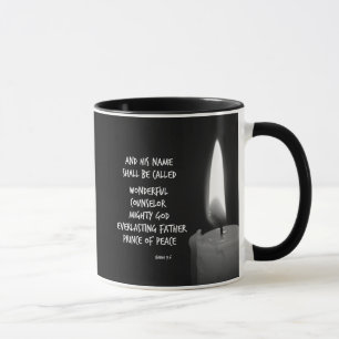 Caneca Seu nome será príncipe do verso da bíblia da pa