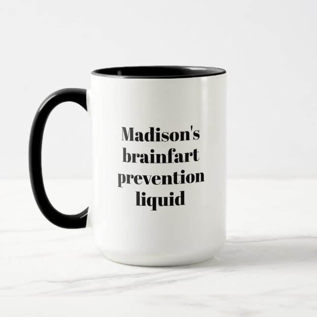 Caneca Seu Nome / Texto Engraçado (Esquerda)