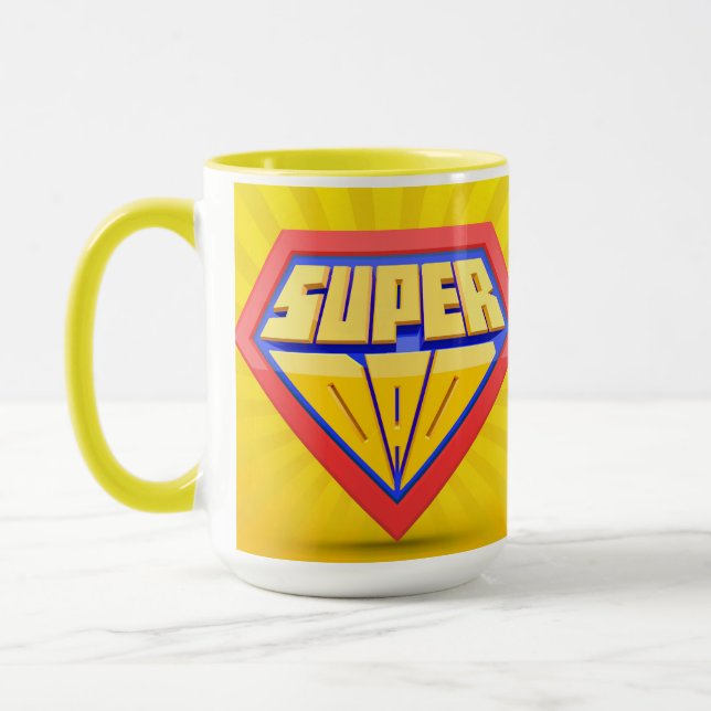 Caneca Seu Superpai Mug (Esquerda)