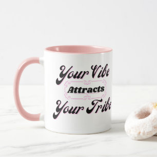Caneca Seu Vibe Atrai Sua Tribo