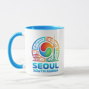Caneca Seul Coreia do Sul