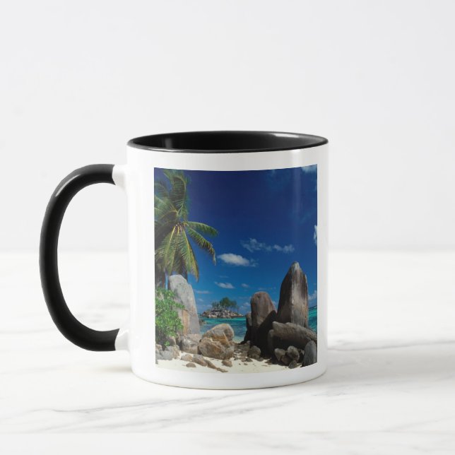 Caneca Seychelles, Ilha de Mahe, Praia de Anse Royale. (Esquerda)