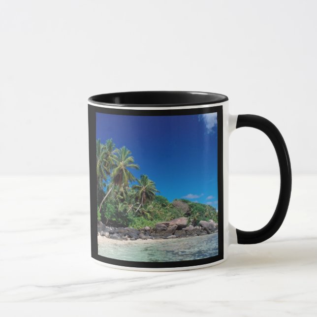 Caneca Seychelles, Ilha de Mahe, Praia de Anse Royale. 2 (Direita)
