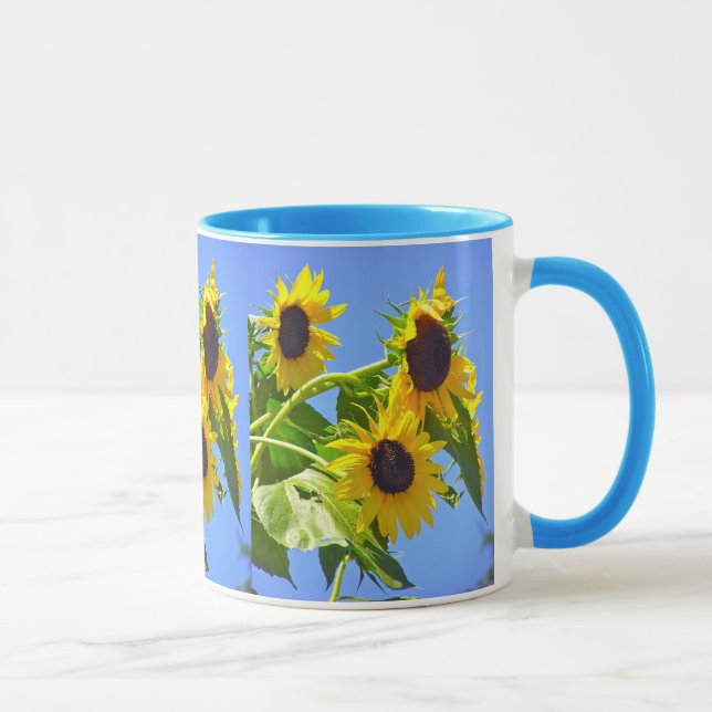 CANECA "SFLOWERS AND BLUE SKY" (Direita)