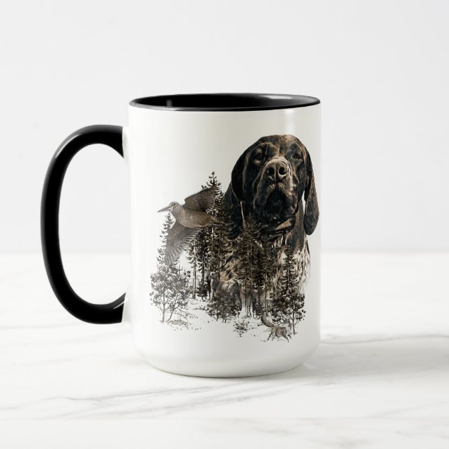 Caneca SGP, Ponteiro Alemão Curto (Esquerda)