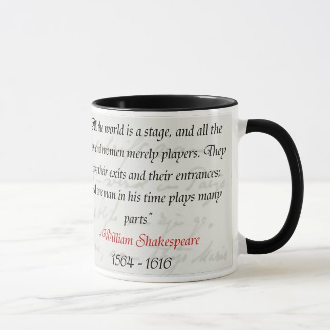 Caneca shakespeare (Direita)