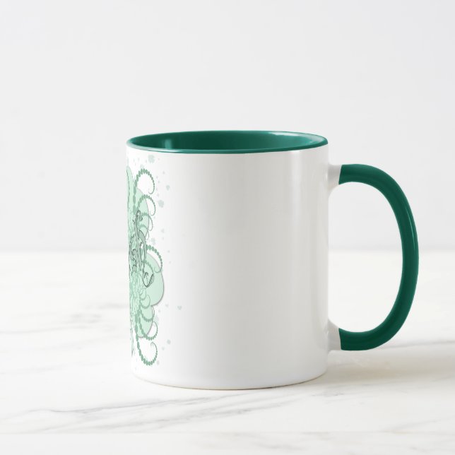 Caneca Shamrock irlandês (Direita)
