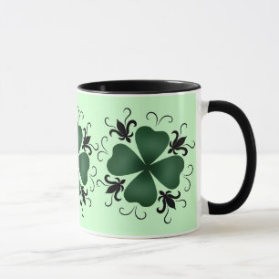 Caneca Shamrock vitoriano rico