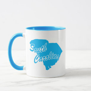 Caneca Shape Mug, Estado Da Carolina Do Sul