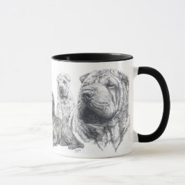 Caneca Shar Pei Chinês