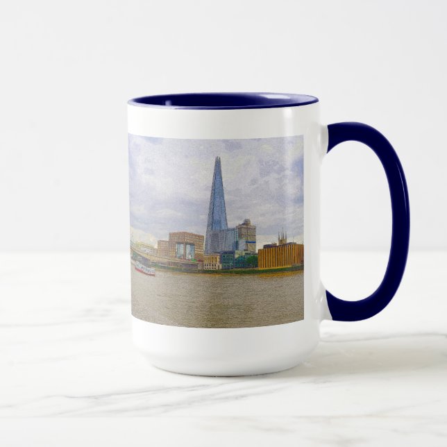 Caneca Shard, Thames River, Londres, Inglaterra (Direita)