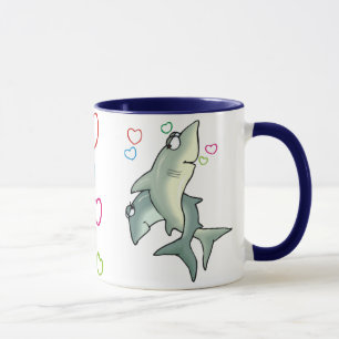 Caneca Shark Love Mug