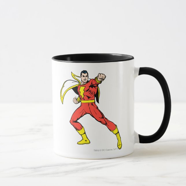 Caneca Shazam Pronto para Lutar (Direita)