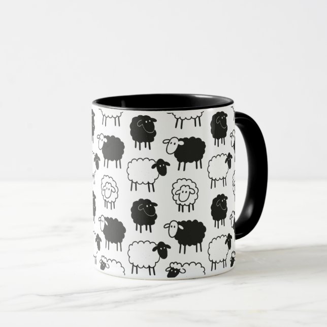 Caneca Sheeps (Frente Esquerda)