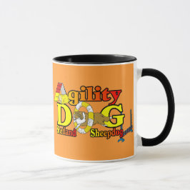 Caneca Sheltie Agilidade Shetland Sheepdog Gifs