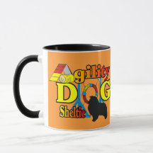 Sheltie Agilidade Shetland Sheepdog Gifs
