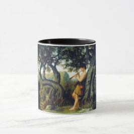 Caneca Shepherd Boy tocando flauta