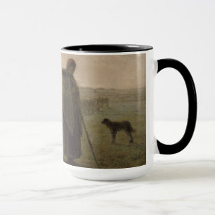 Caneca Shepherdess e seu rebanho 1862-63