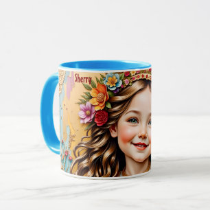 Caneca ShERRY ~ Sweet Vintage Girl ~ Mug