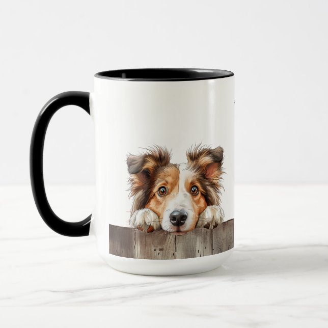 Caneca Shetland Sheepdog Mug (Esquerda)