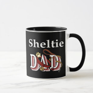 Caneca Shetland Sheepdog Pai Mug
