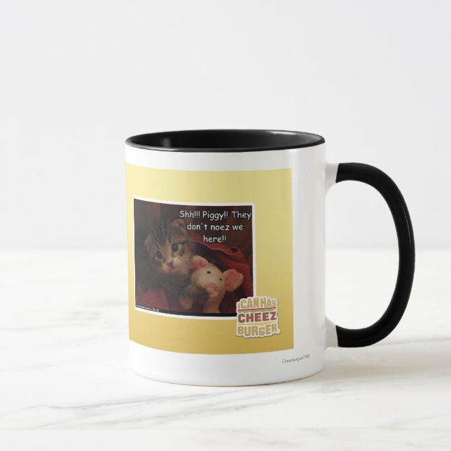 Caneca Shh!!! Leitão!! (Direita)