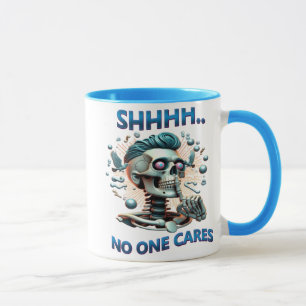 Caneca SHHH. Ninguém Cura Cull Reaper