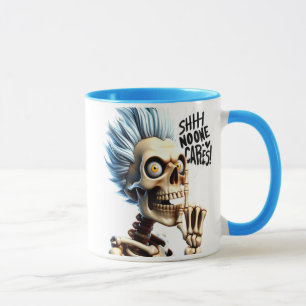 Caneca SHHH. Ninguém Se Preocupa Com O Fantasma