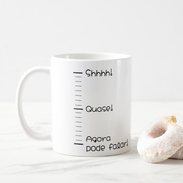 Caneca Shhhh! (Com Donut)