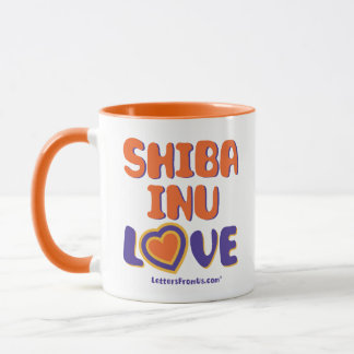 Caneca Shiba Inu Love