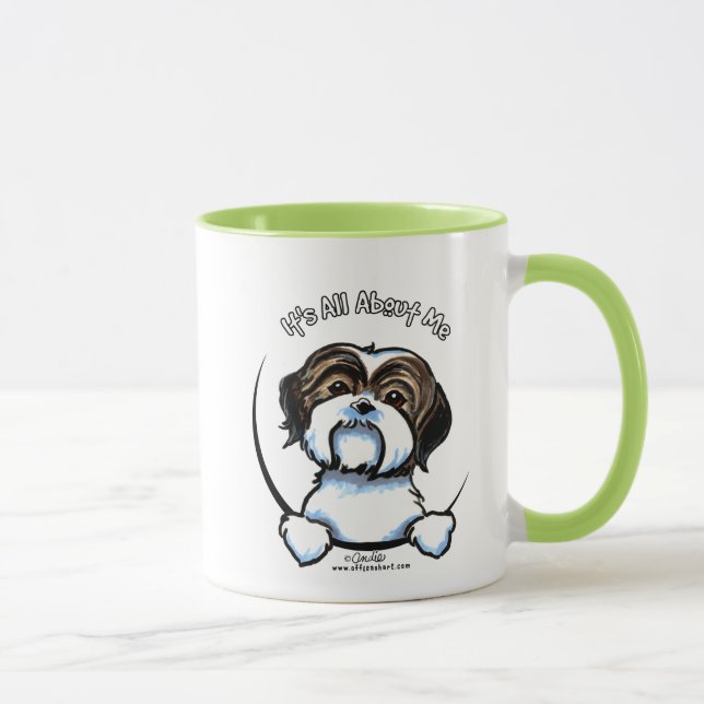 Caneca Shih Tzu É Tudo Sobre Mim (Direita)