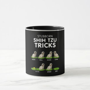 Caneca Shih Tzu Lover Engraçado Shih Tzu Trick Amor