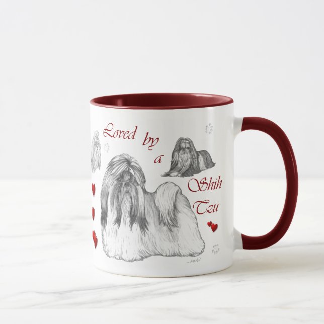 Caneca Shih Tzu Lovers (Direita)