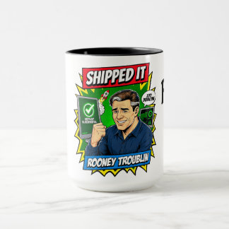 Caneca Shipped It IT Support Zero Downtime Funny Programm
