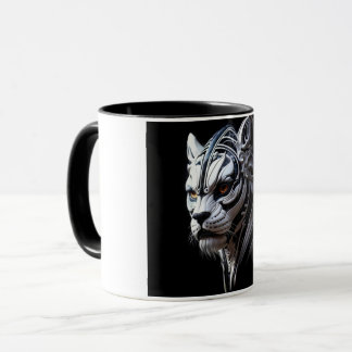 Caneca "Shir Khan" para amantes de preto e branco